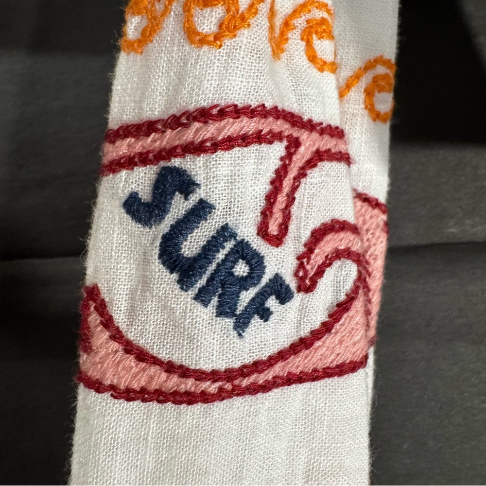 Pilcro Embroidered patchwork Crop Top - image 6